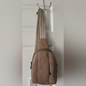 Beige Crossbody Bag